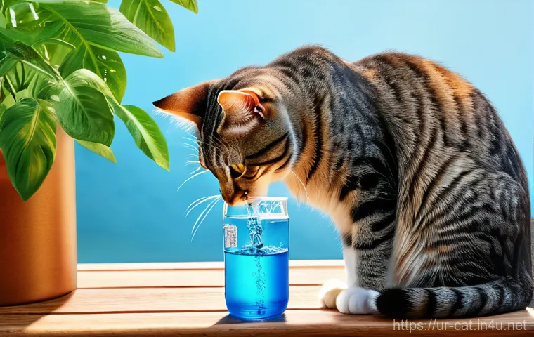 고양이 신장병 예방 - Here are three detailed image generation prompts in English, based on the provided text, adhering to...